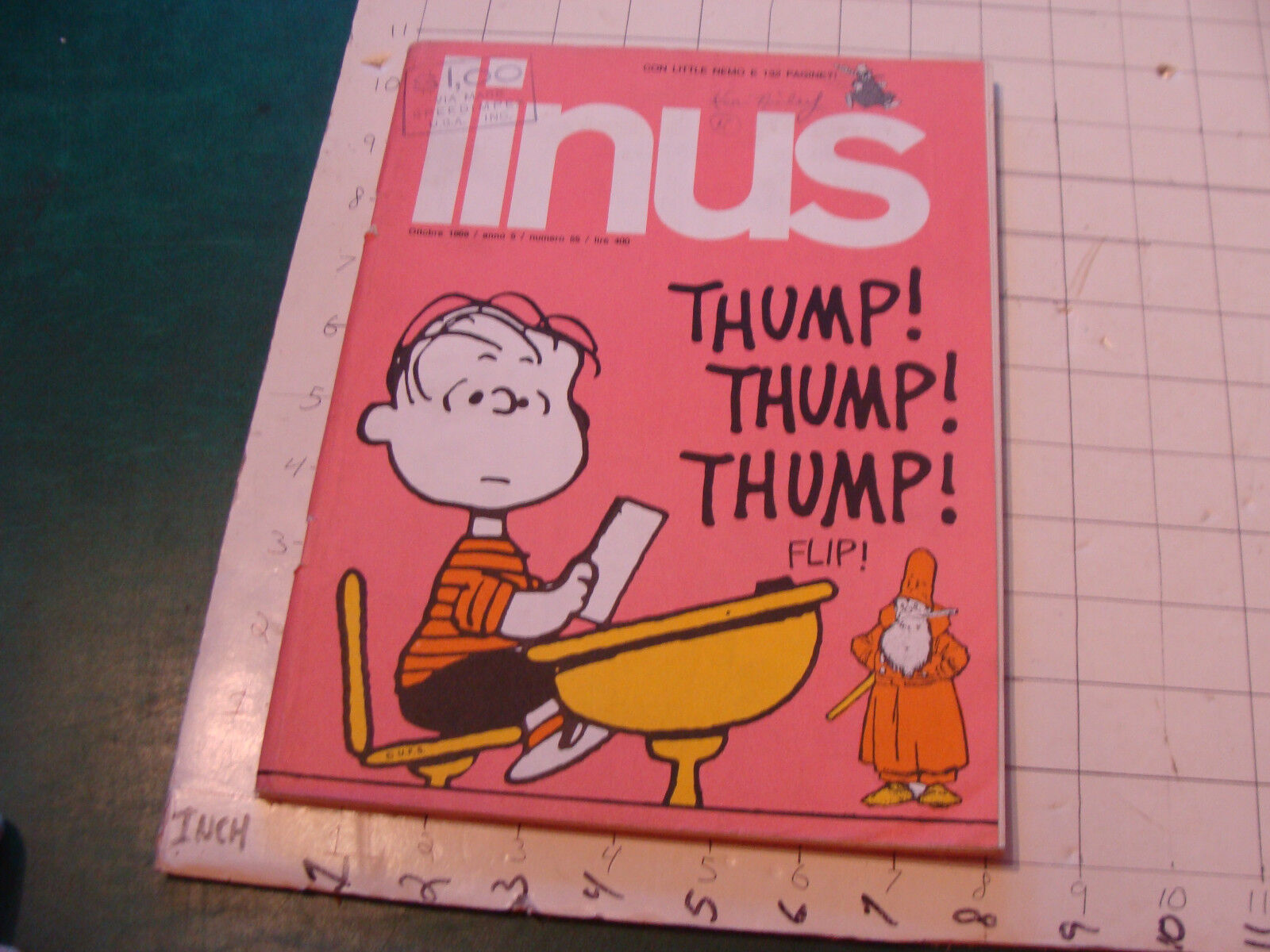 Italian Comic Magazine: LINUS #55 OCT 1969, 124 pgs - LITTLE NEMO IN SLUMBERLAND