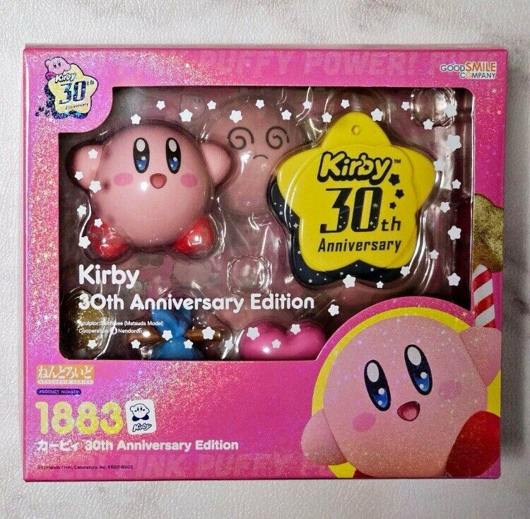 Kirby 30th Anniversary Edition Good Smile Nendoroid USA Seller AUTHENTIC #1883