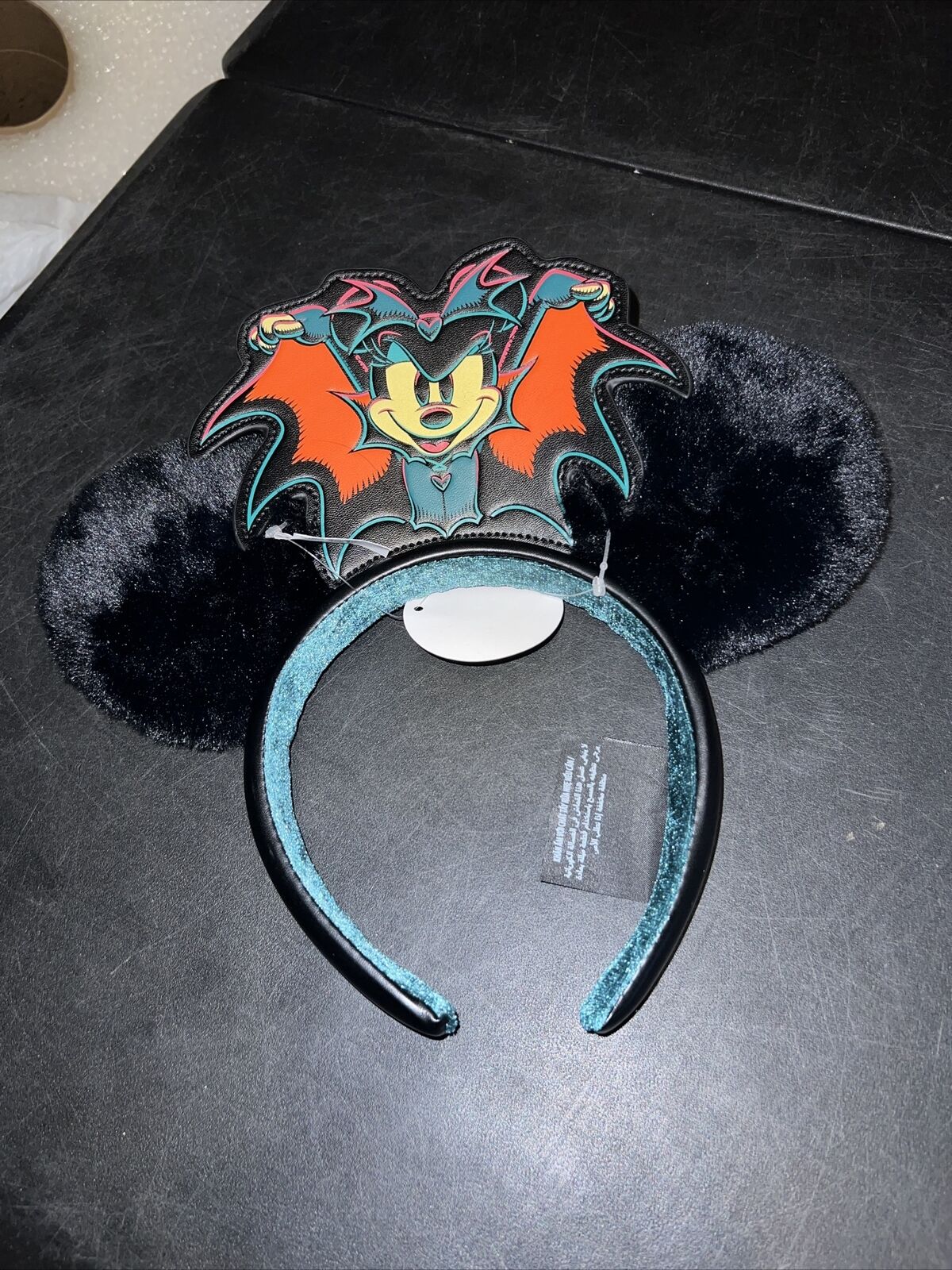 Disney Parks 2023 Halloween Vampire Mickey Minnie Ear Headband NWT