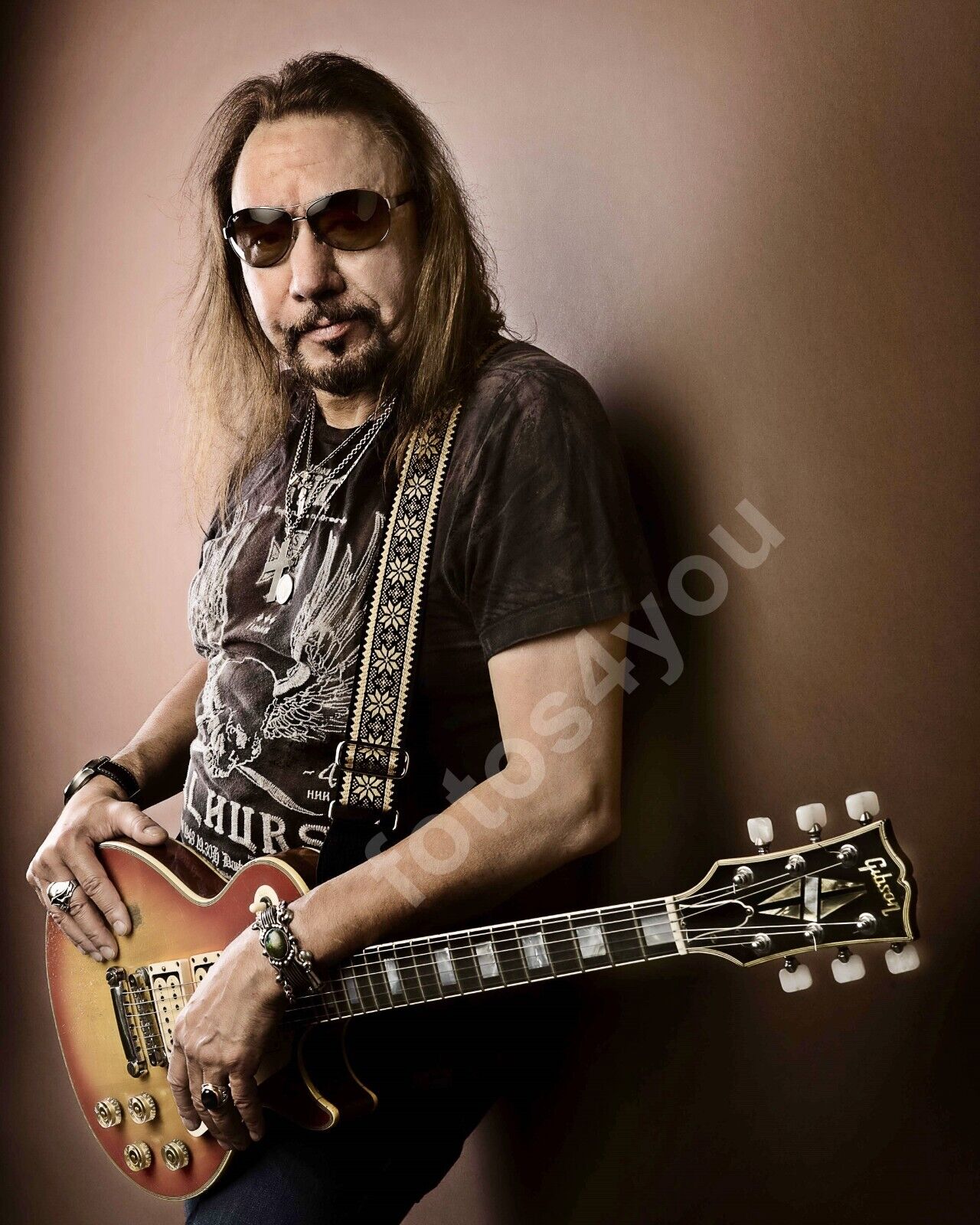 Ace Frehley 8X10 Glossy Photo Picture