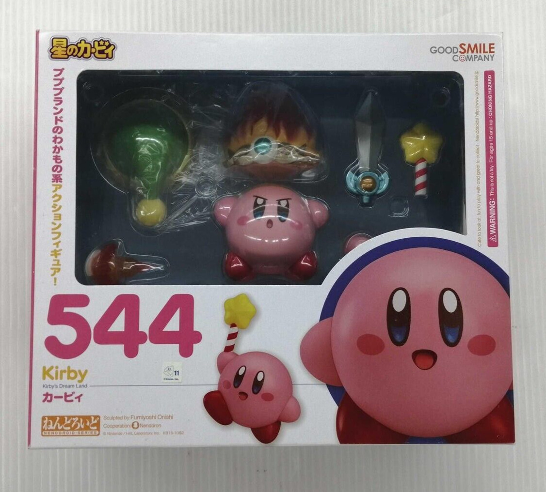 Nendoroid Kirby Figure #544 Kirbys Dream Land Good Smile Company Used
