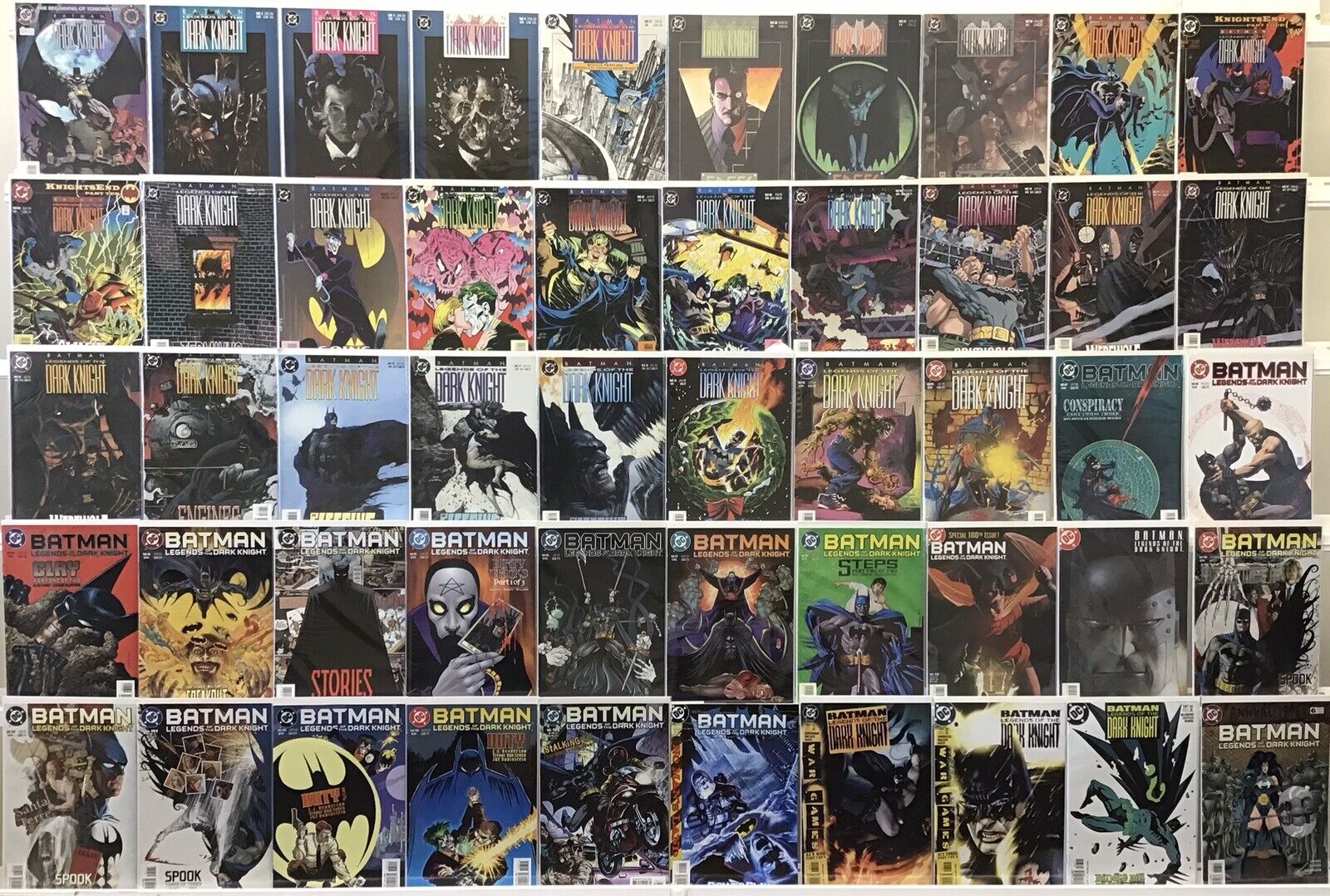 DC Comics - Batman Legends of the Dark Knight 1st Series - Lot Of 50