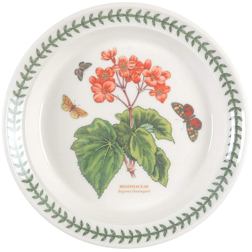 Portmeirion Botanic Garden Begonia Salad Plate