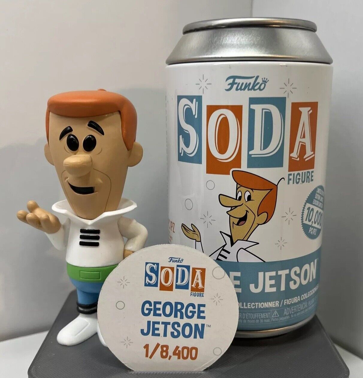 Funko Soda The Jetsons George Jetson Limited Figure Classic Cartoon Common