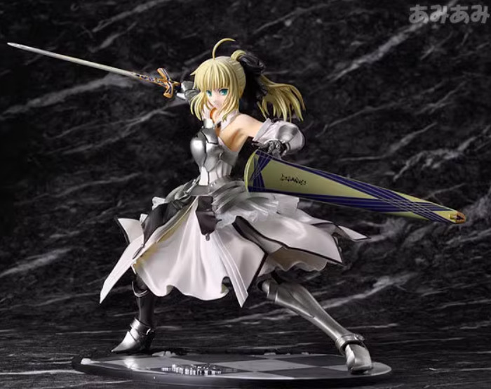 Fate Stay Night Saber Lily All Distant Utopia Avalon Scale PVC Painted Figure