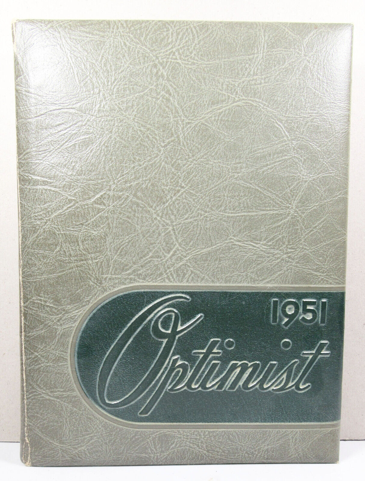 Vintage 1951 Middletown High School Yearbook Middletown Ohio- The Optimist