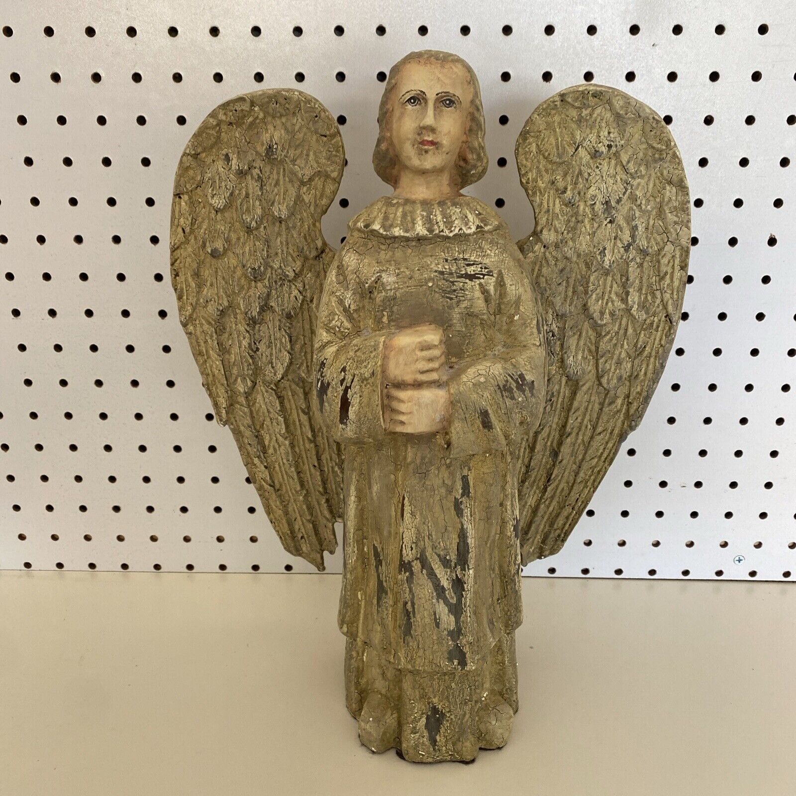 15” ANGEL Christmas Choir Saint Michael Statue