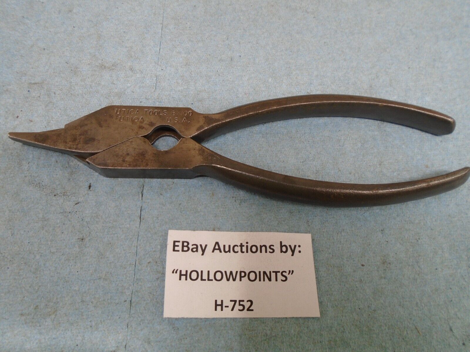 Utica USA vintage BX100 Armored Cable Wire Cutter Pliers H752