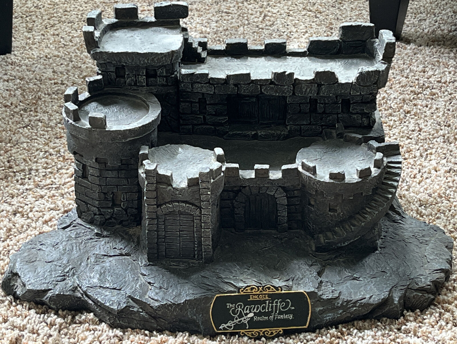 Rawcliffe Realm Of Fantasy Castle The Encore Resin For Pewter Figures RARE