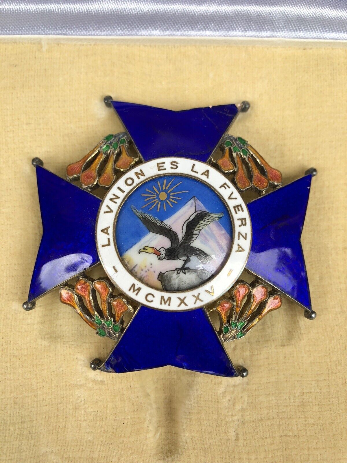 Grand Cross of the Order of the Condor Bolivia
