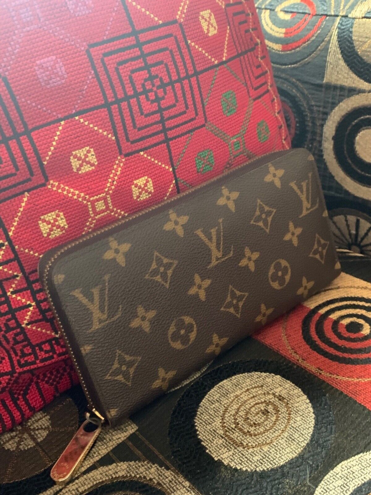 Authentic Louis Vuitton Monogram Zippy Zip Around Long Wallet 