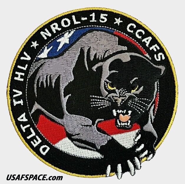 NROL-15 - DELTA IV H -CCAFS ULA USAF DOD NRO- CLASSIFIED SATELLITE Mission PATCH
