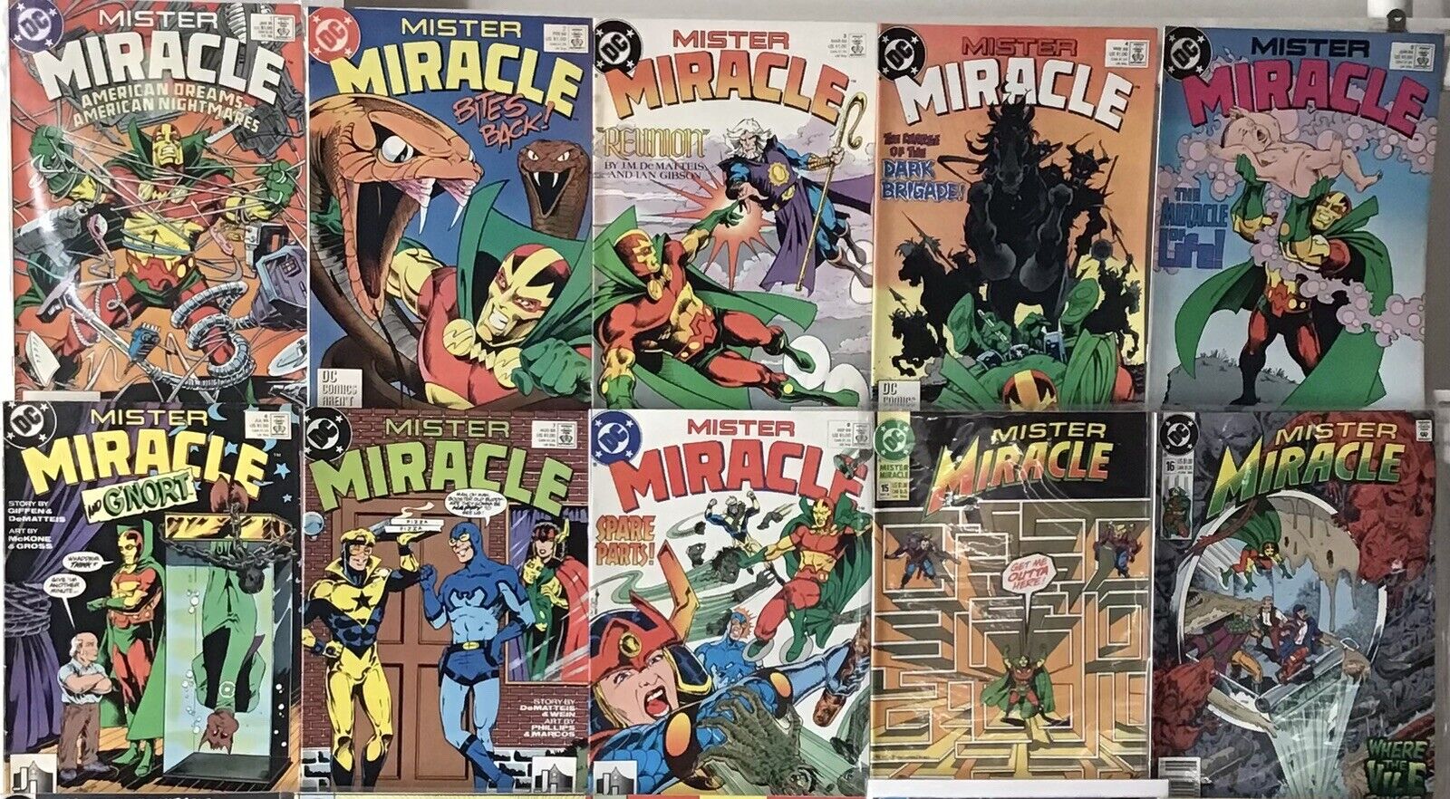 DC Comics - Mister Miracle - Comic Book Lot Of 20