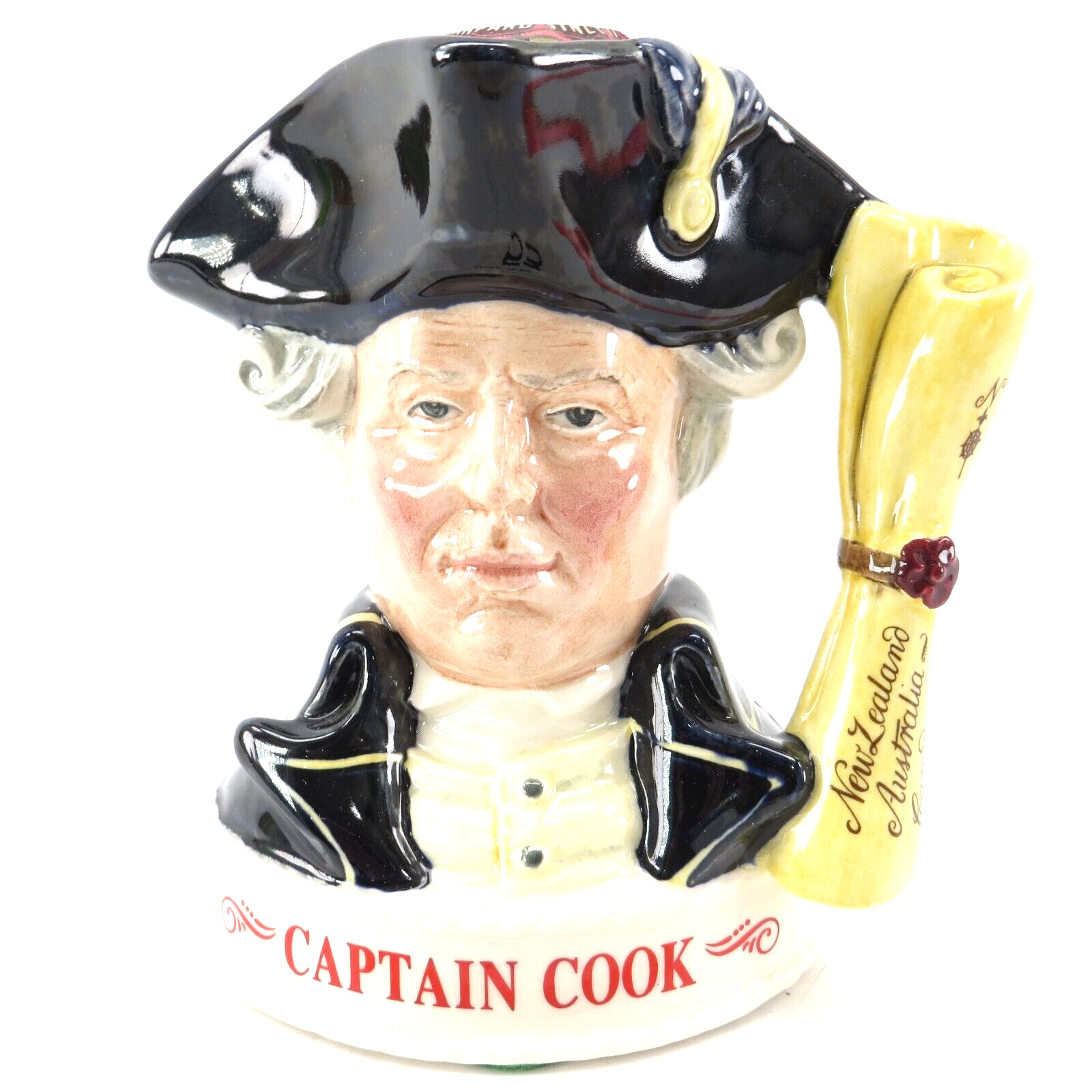 Royal Doulton Captain Cook Jim Beam Bourbon Whiskey Liquor Container LIMITED ED