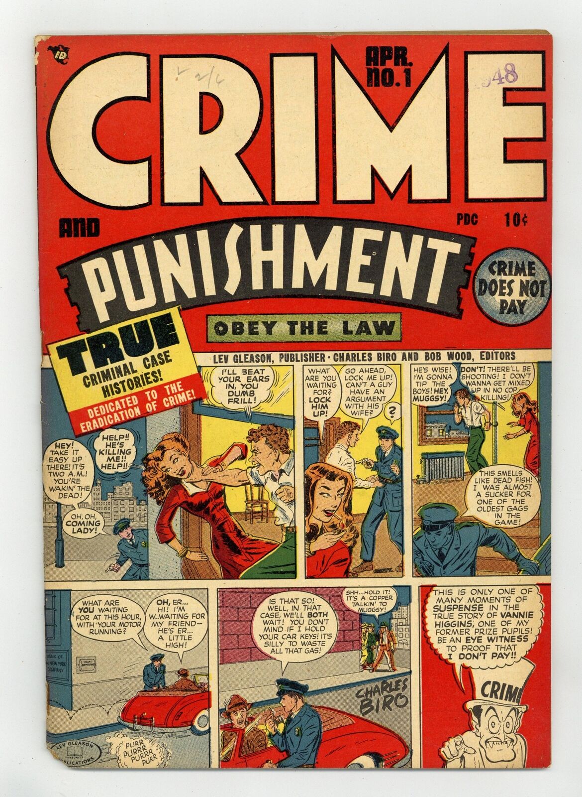 Crime and Punishment #1 GD- 1.8 1948