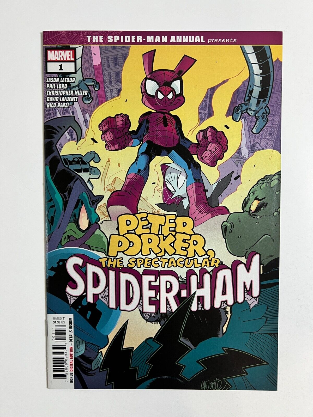 Spider-Man Annual #1 Peter Porker, The Spectacular Spider-Ham 2019 NM
