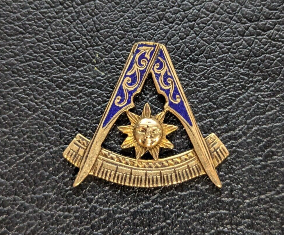 Masonic Lodge Past Master 1931 Rare
