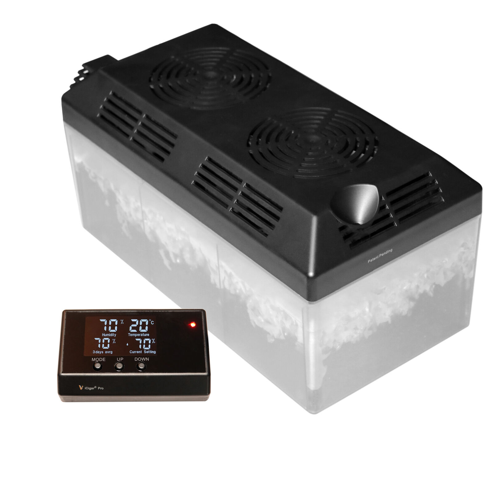 Le Veil iCigar Pro DCH-67 Intelligent Electronic humidifier for Humidor Cabinets
