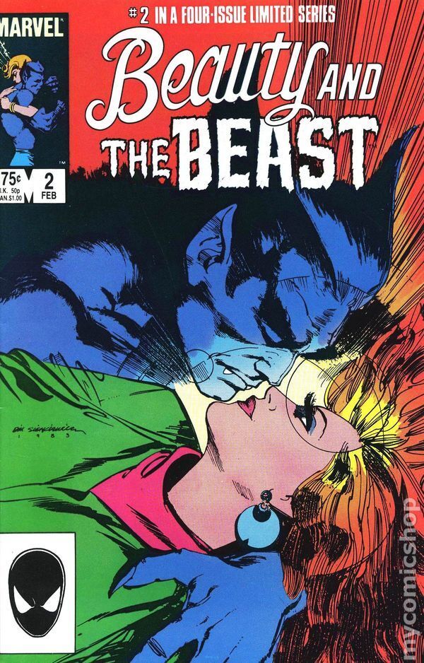 Beauty and the Beast #2 FN 1985 Stock Image