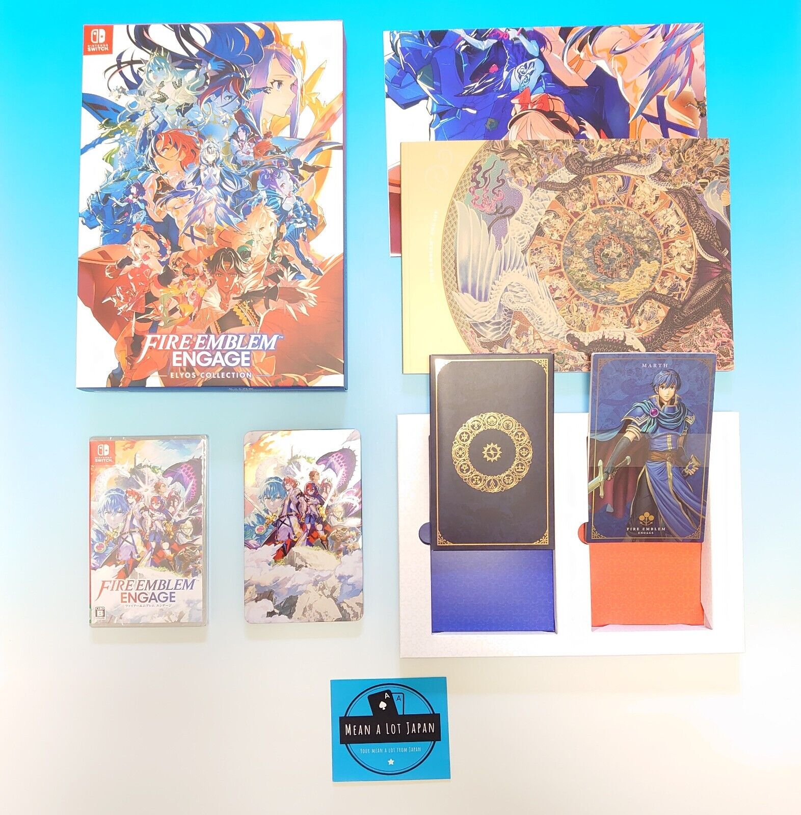Fire Emblem Engage ELYOS Collection Box Nintendo Switch Divine Art book No Game