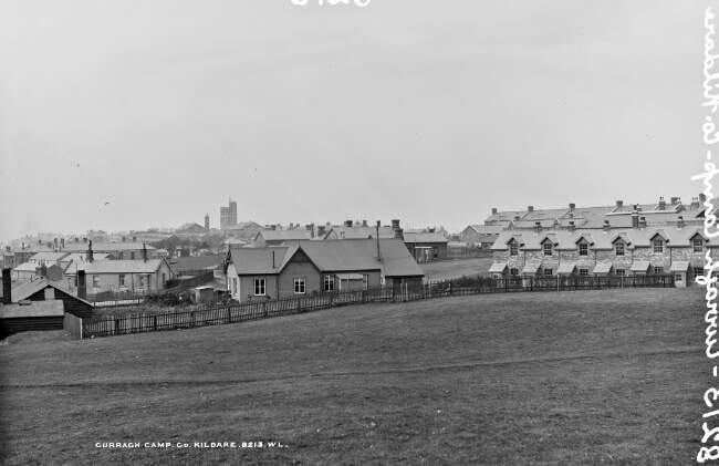 View of the Camp Curragh Camp Co Kildare Ireland c1900 OLD PHOTO