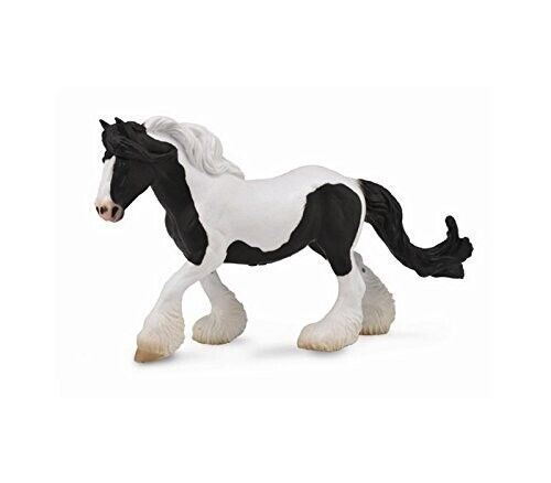 Breyer Horses Corral Pals Black and White Gypsy Vanner Mare #88779