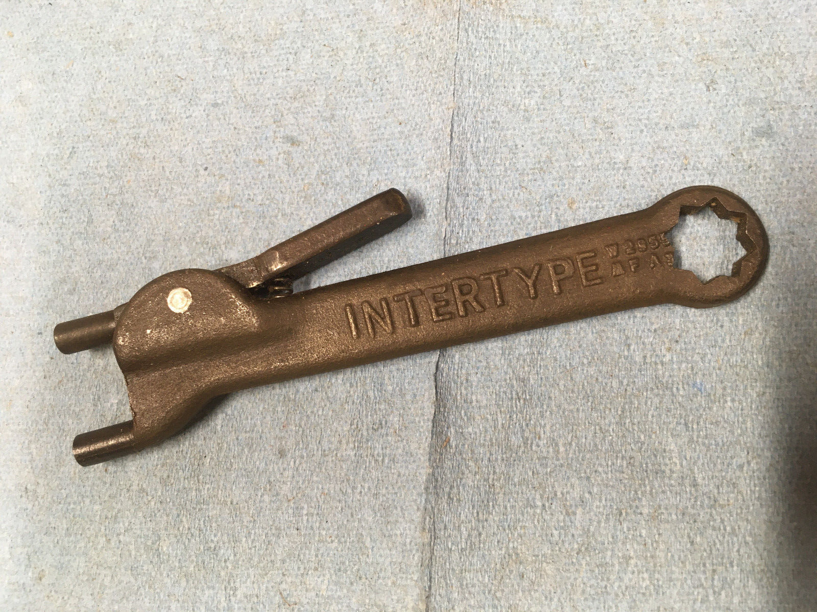Vintage INTERTYPE Wrench