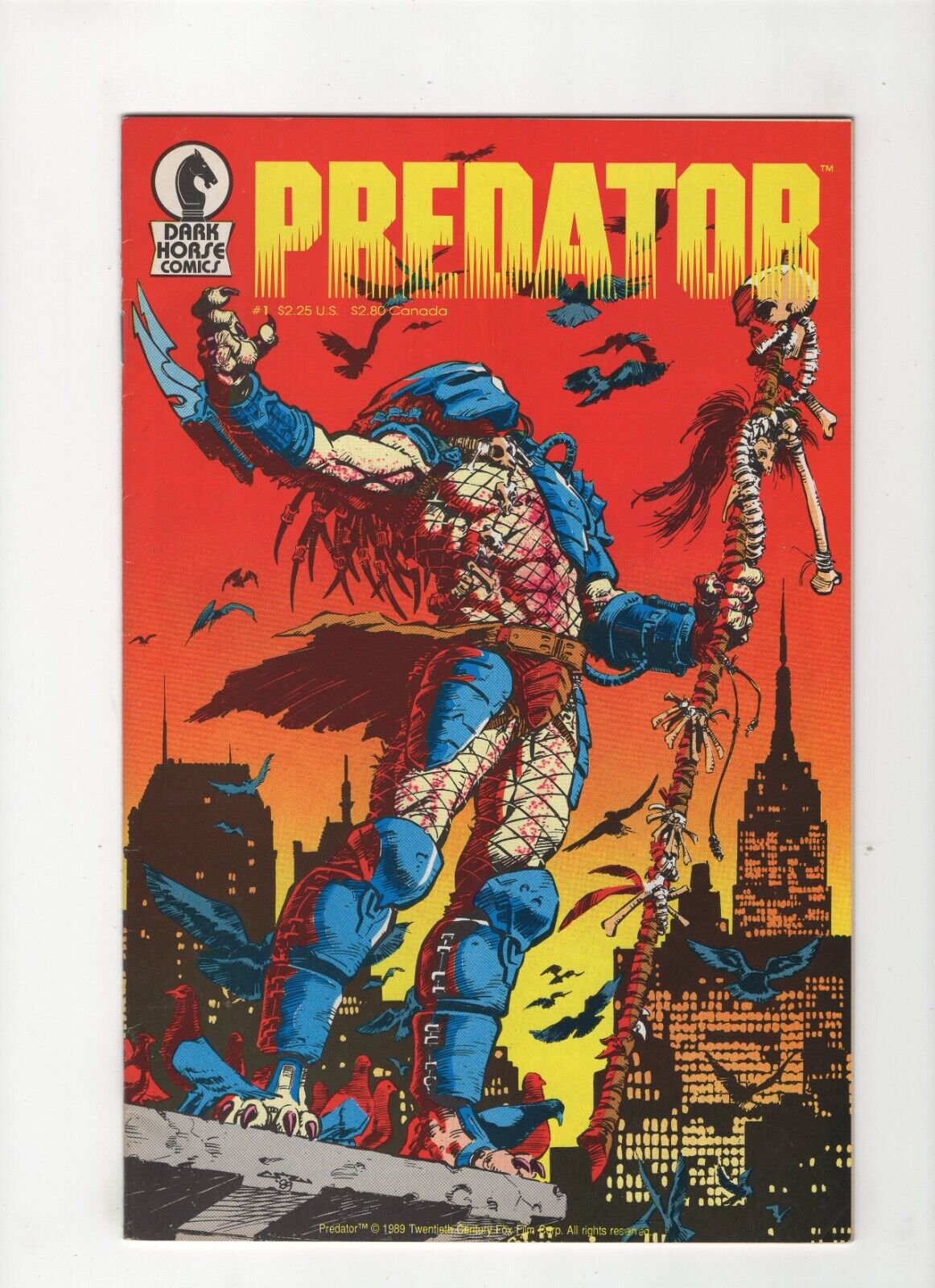 Predator #1 2nd Print (1989 Dark Horse)