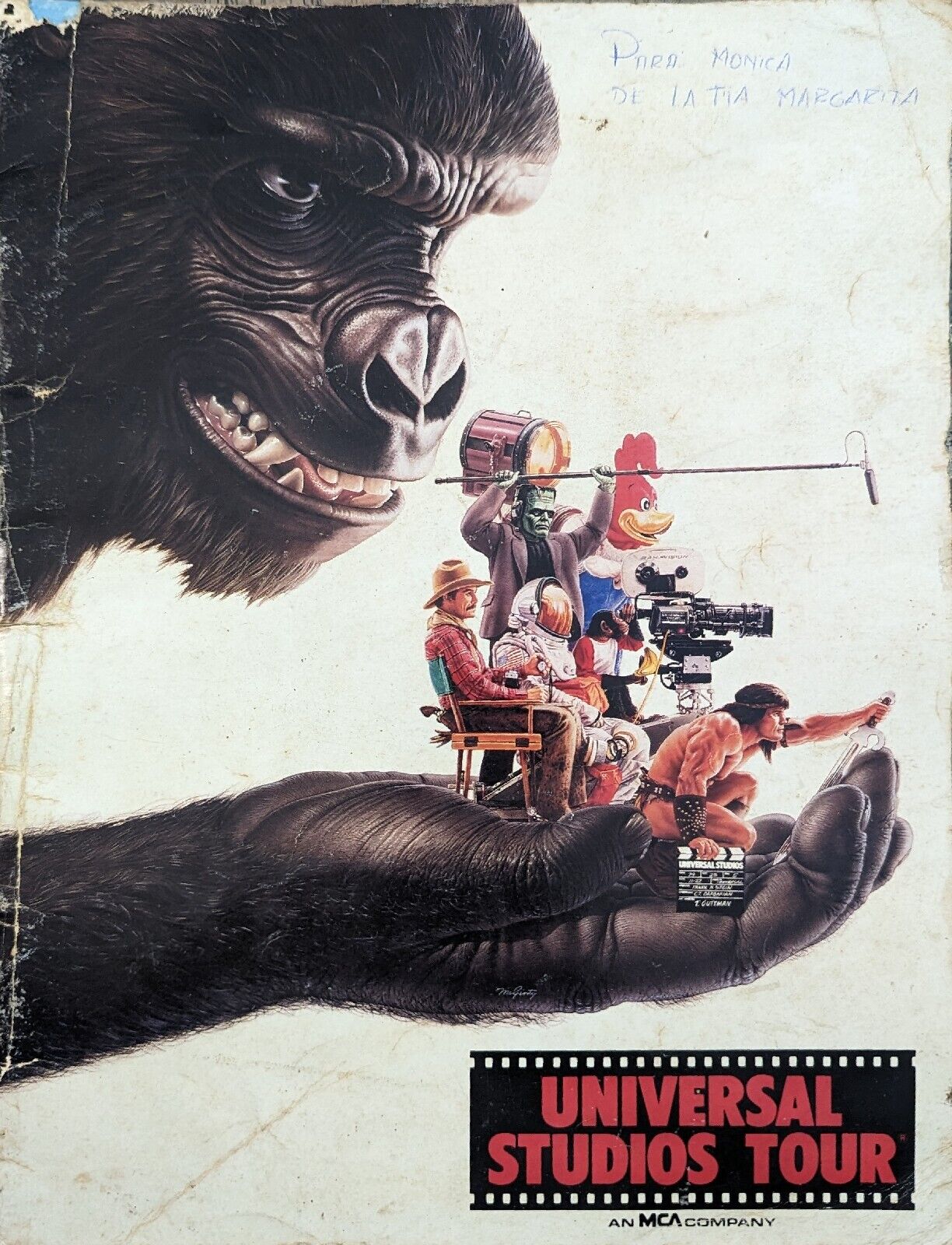 1980s Universal Studios Tour Commemorative Magazine