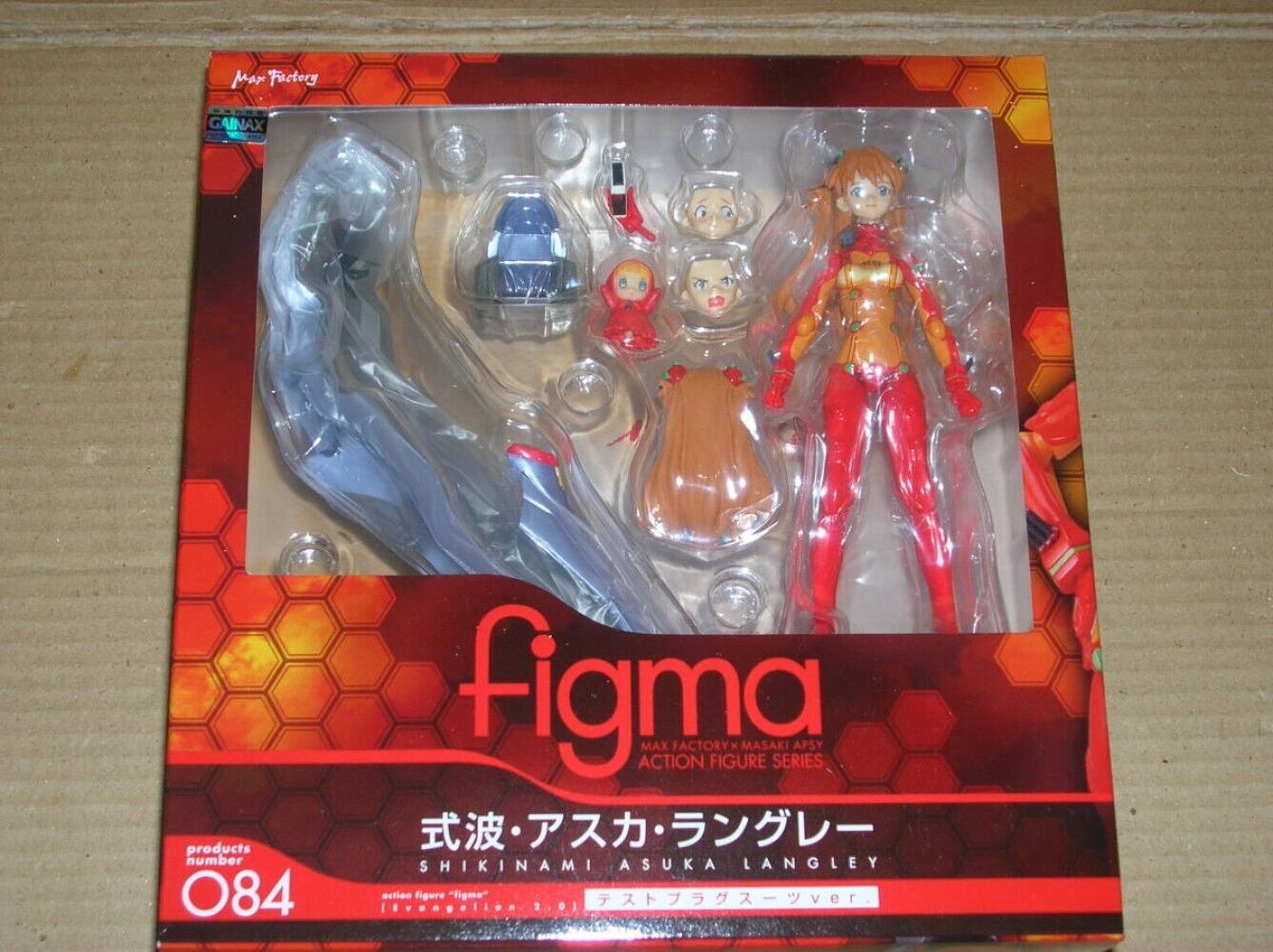 figma Evangelion: 2.0 Shikinami Asuka Langley Test Plug Suit Ver. from Japan