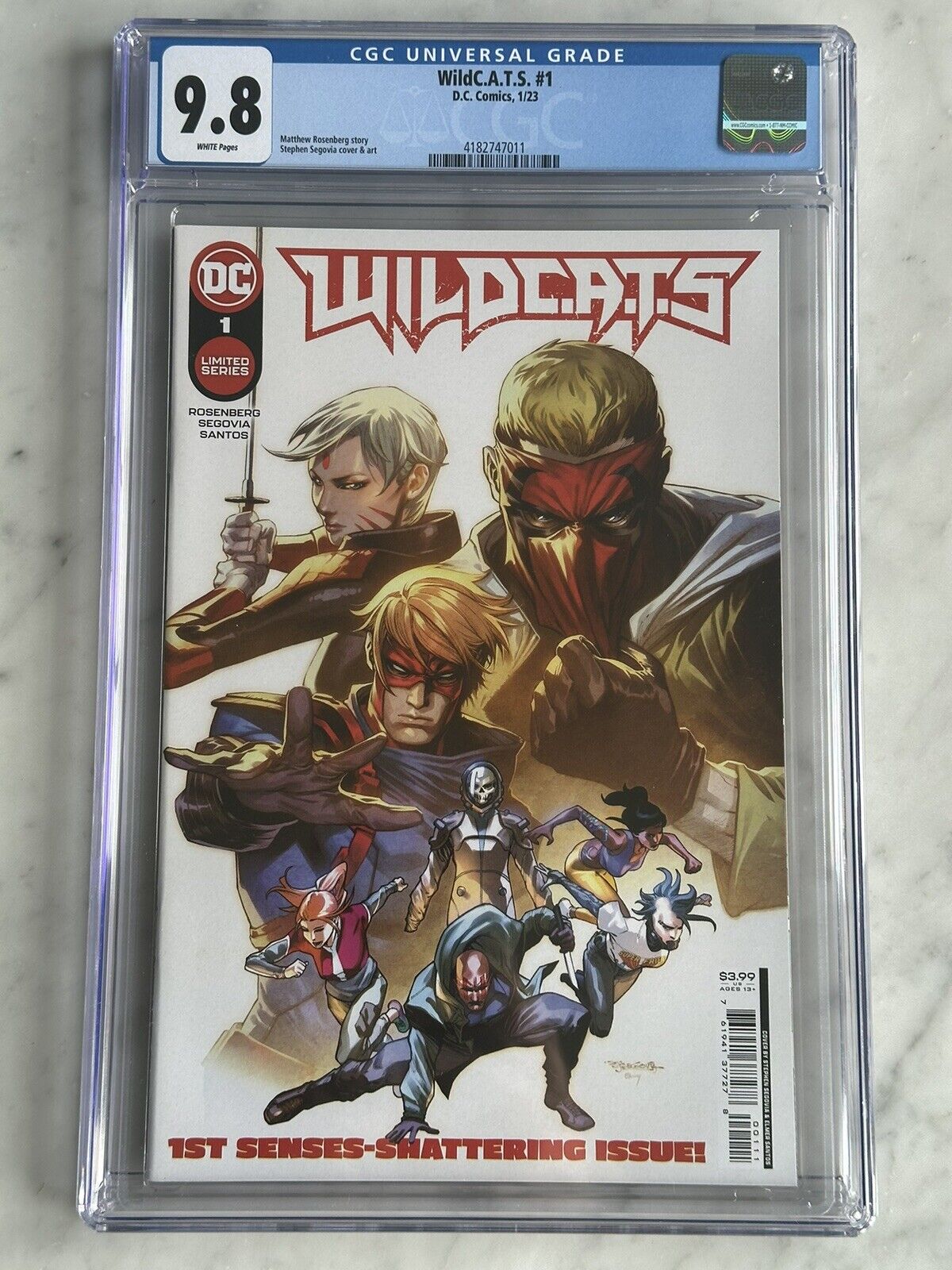 WildC.A.T.S. #1 CGC 9.8 WP (DC Comics, 2023)