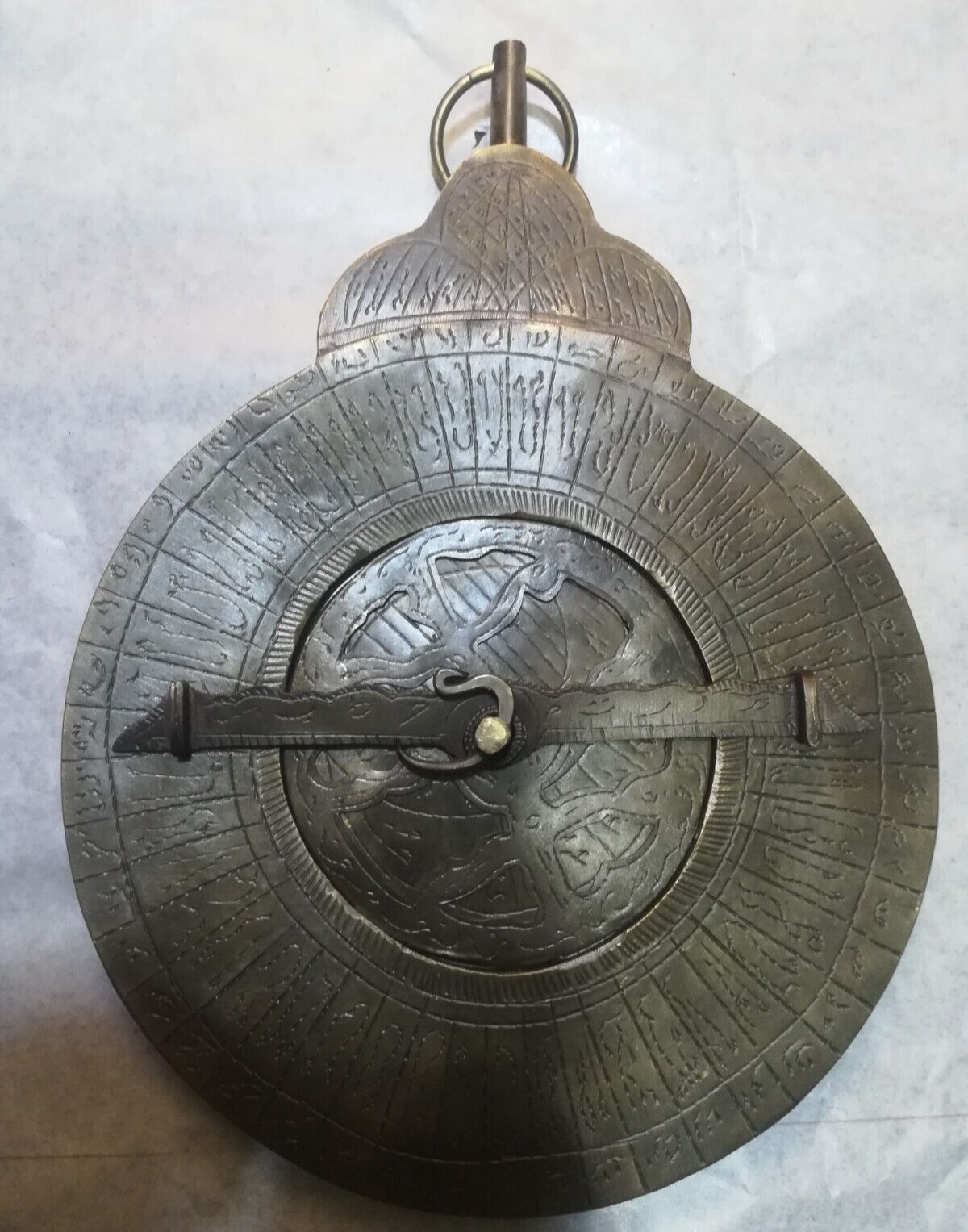 Old Astrolabe ,very heavy, well handmade Antique Extremely Rare Bedouin Arabian