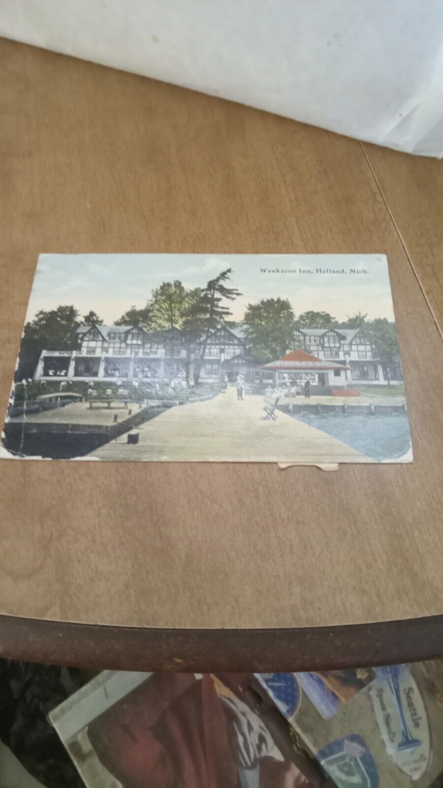 Vintage 1911 Waukazoo Inn Holland, Michigan Used Postcard