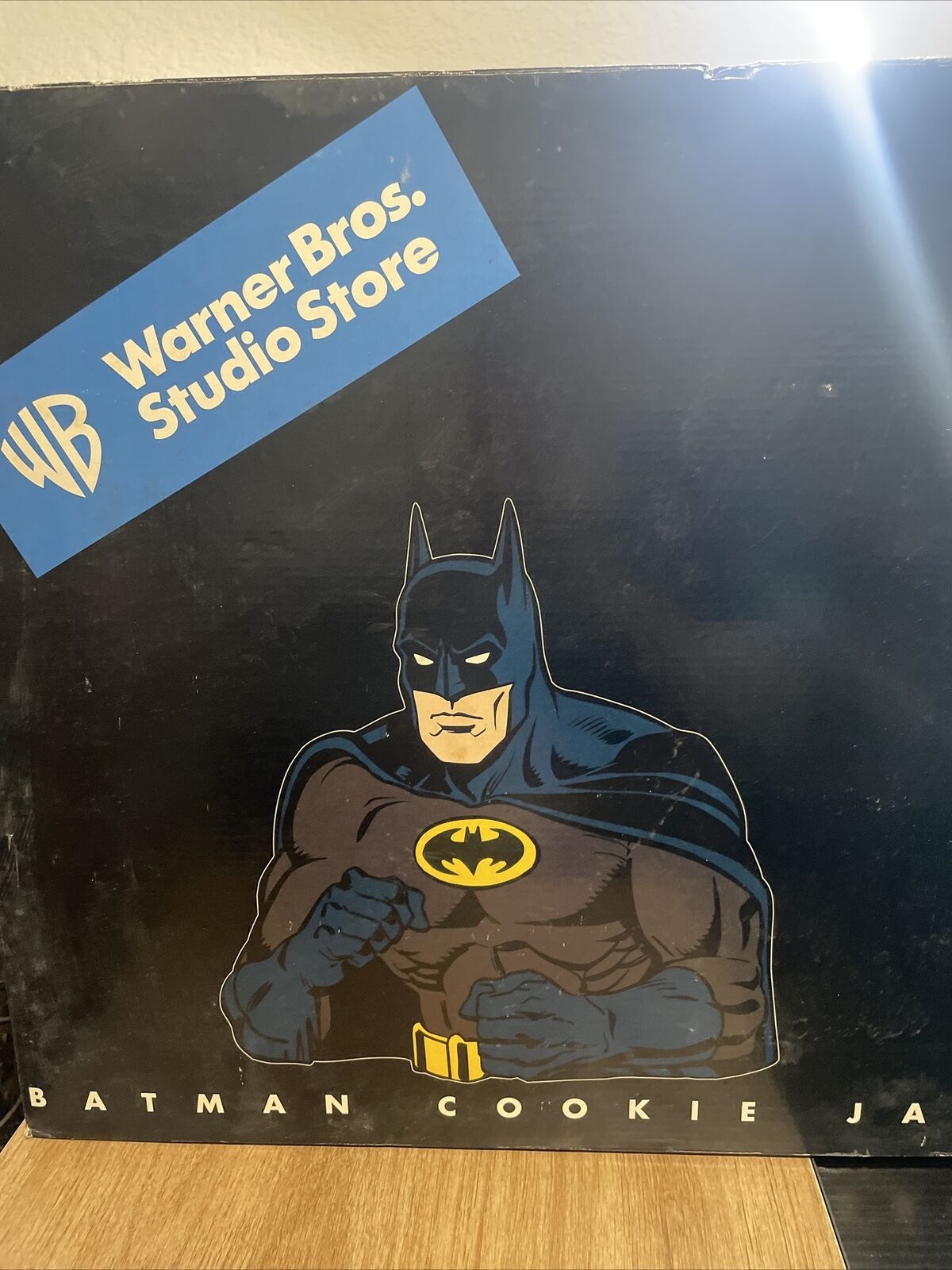 Batman Warner Brothers DC 2000 Cookie Jar In Box