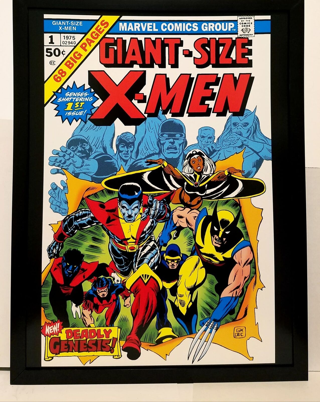 Giant Size X-Men #1 12x16 FRAMED Art Print Marvel Comics Poster