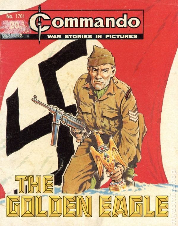 Commando War Stories in Pictures #1761 FN 1983 Stock Image