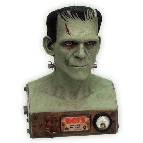 Universal Monsters - Frankenstein Limited Edition Vfx Bust Figure Diecast Doll
