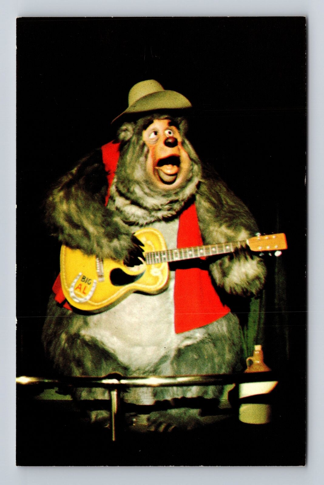 Anaheim CA- California, The Country Bear Jamboree, Disneyland, Vintage Postcard