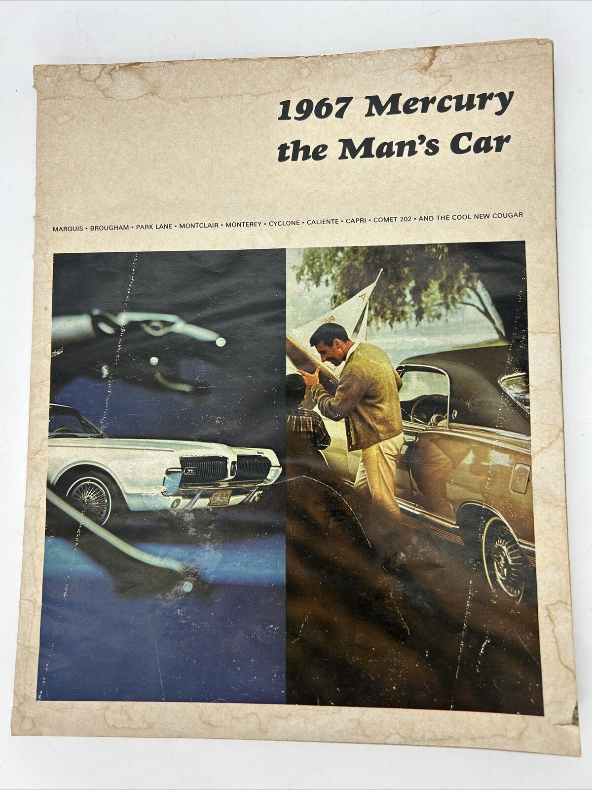 1967 Mercury The Mans Car Brochure Booklet Car Buyer DEALER Guide Magazine Vtg