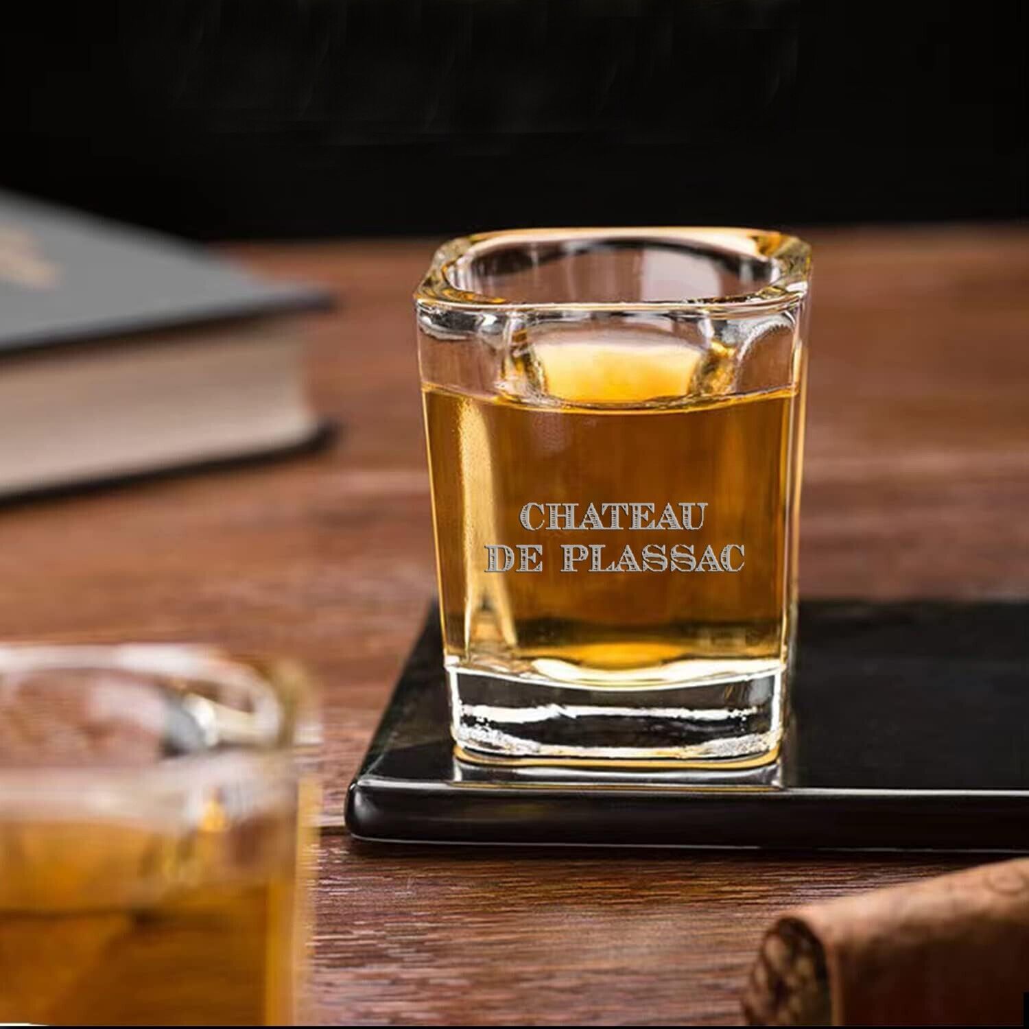 CHÂTEAU DE PLASSAC Cognac Shot Glass
