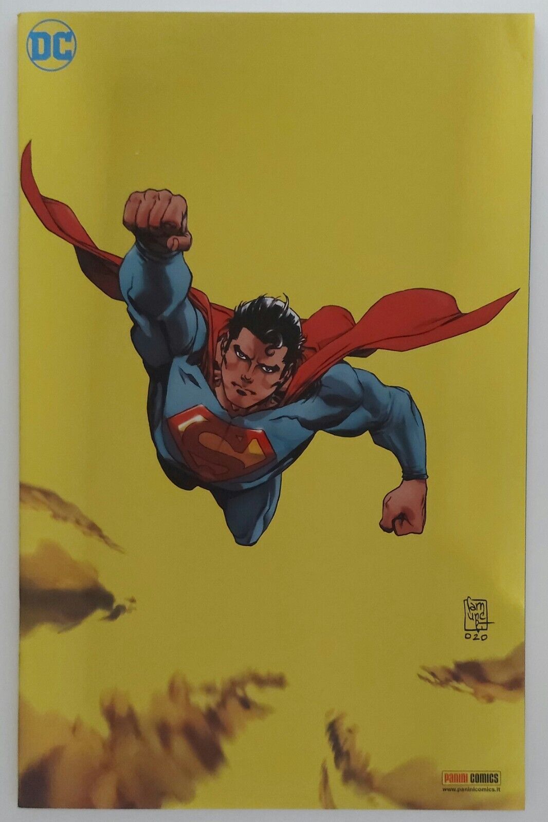 Panini Superman # 1 Alfa Italian GOLD Variant Cover Exclusive Camuncoli Alpha DC