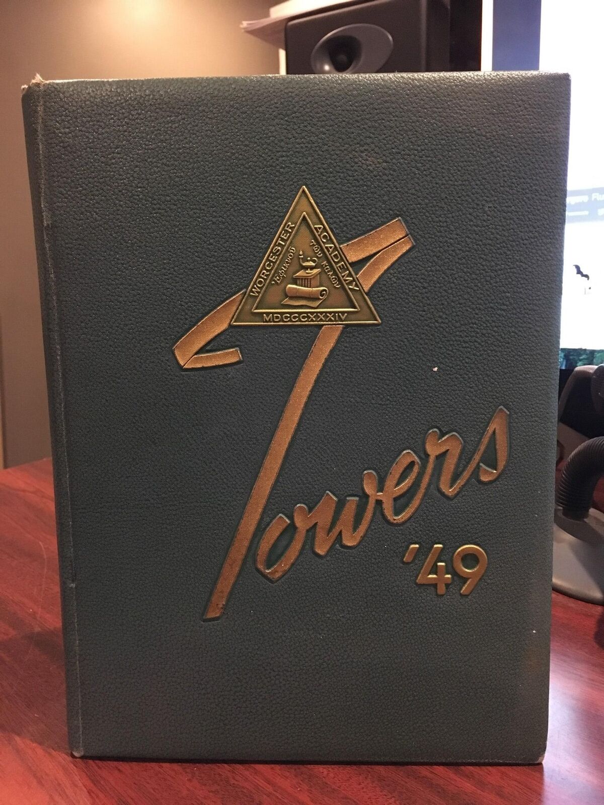 1949 WORCESTER ACADEMY Yearbook- Worcester, MA - Towers
