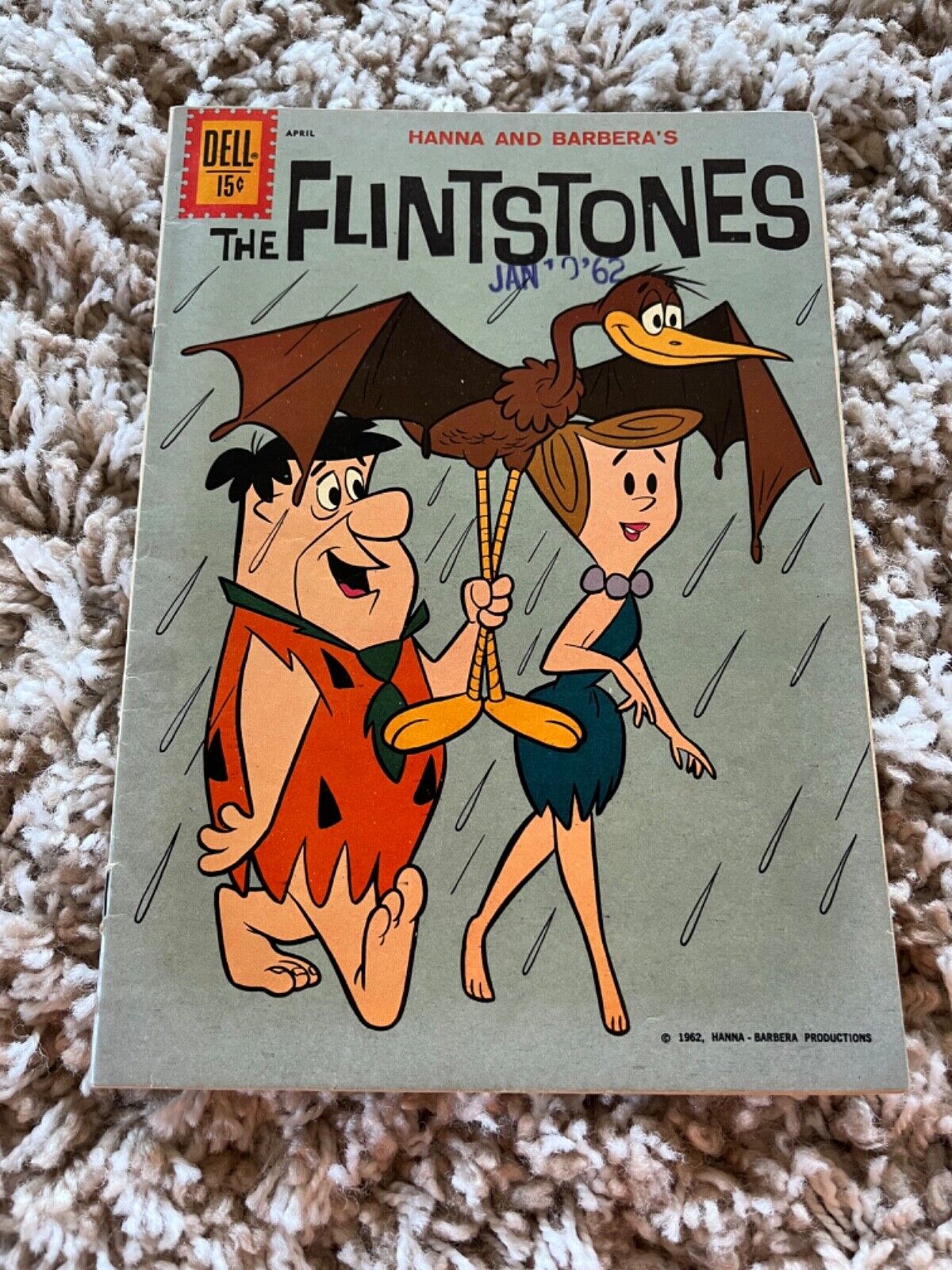 The Flintstones #4 VF 8.0 Dell Publishing 1962