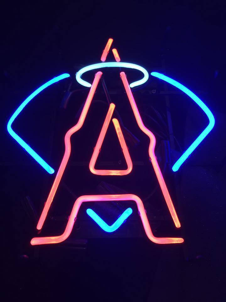 Los Angeles Angels Logo Beer Neon Sign Light Lamp 24\