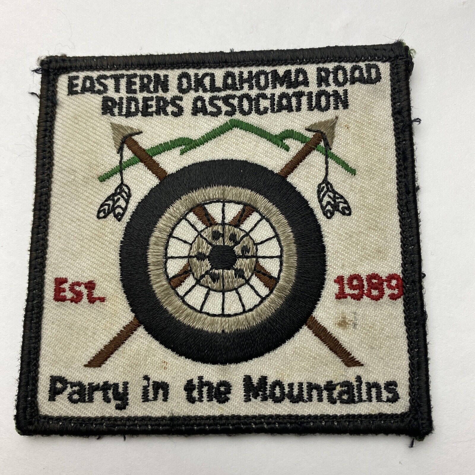 1989 Eastern Oklahoma Road Riders Association Party in the Mountains Aarows Whe
