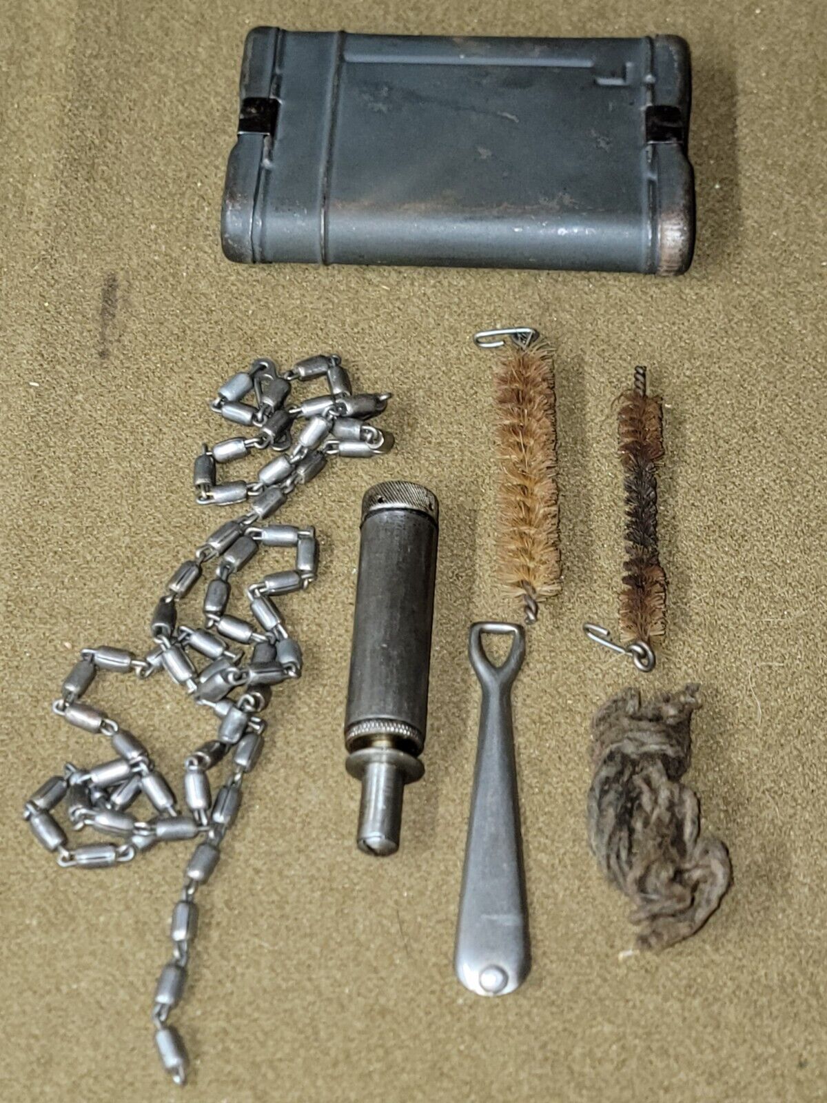 WWII German K98 Cleaning Kit Marked CMR 43