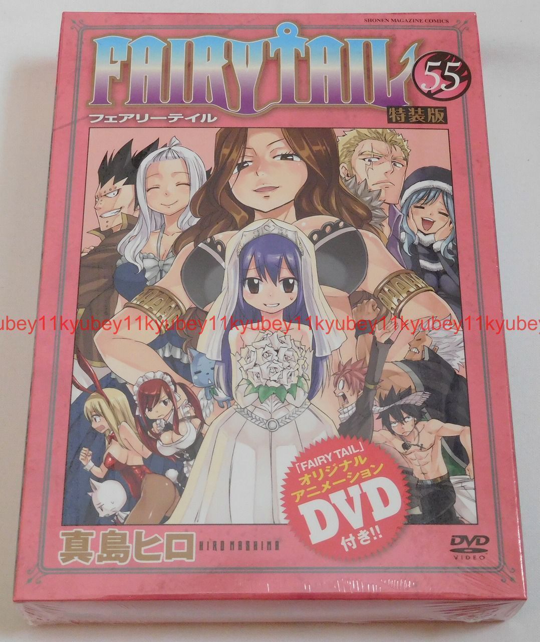 New FAIRY TAIL Vol.55 Limited Edition Manga Comic+DVD Booklet Japan Mashima Hiro