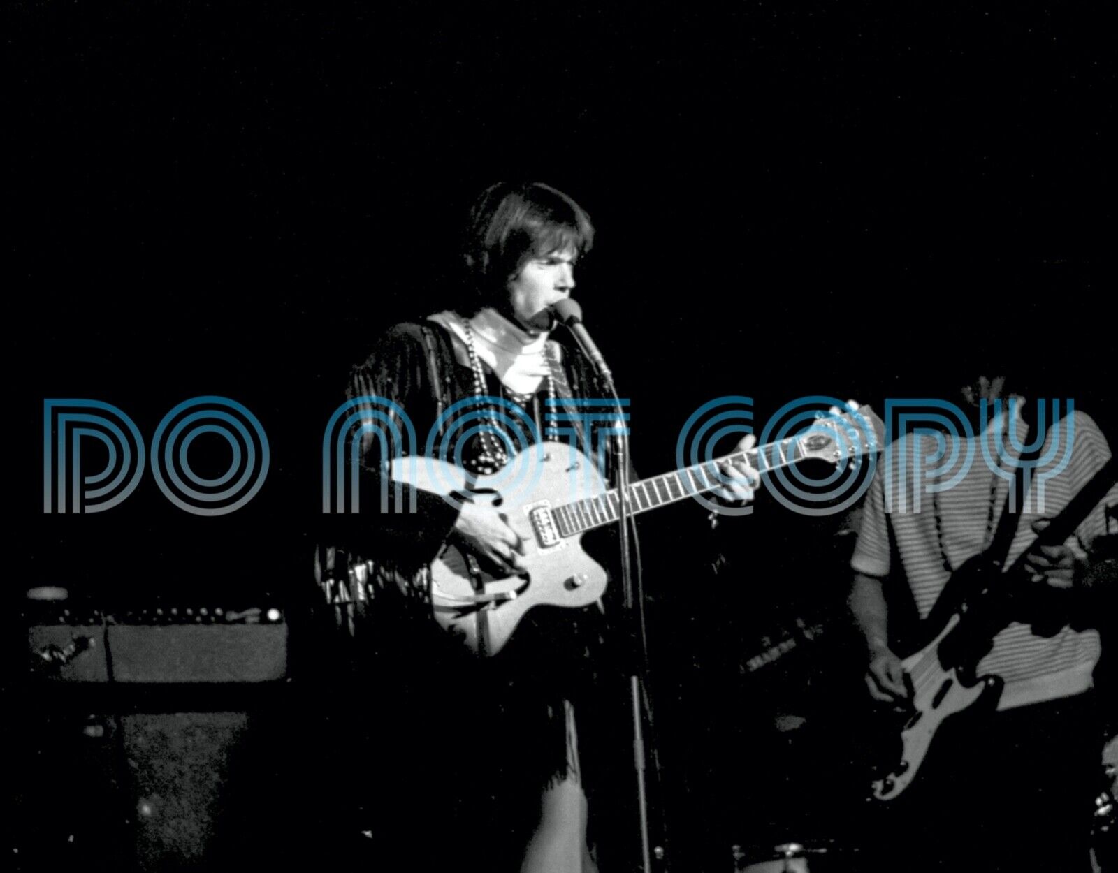 BUFFALO SPRINGFIELD Neil Young April \'68 TX Unseen Fine Art Photo Print (11x14)