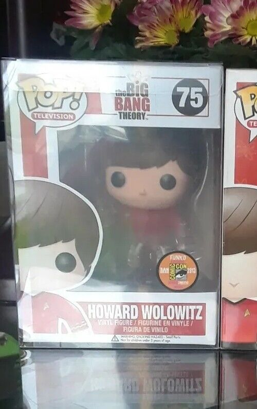 Funko pop The Big Bang Theory Howard Wolowitz 75 SDCC STAR TREK AUTHENTIC