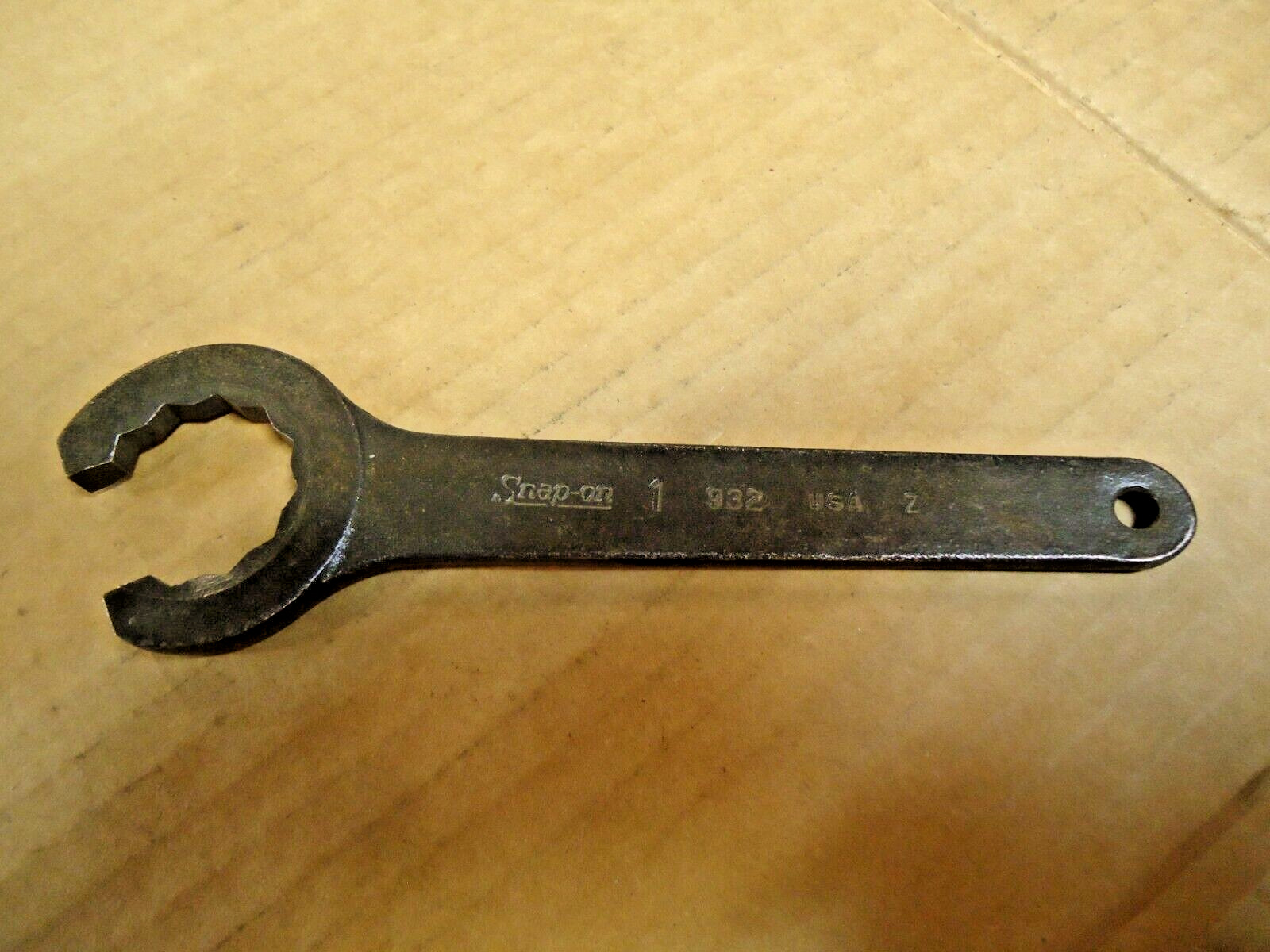 VINTAGE SNAP-ON TOOLS BOXOCKET WRENCH  No.932-1 MADE IN U.S.A  M